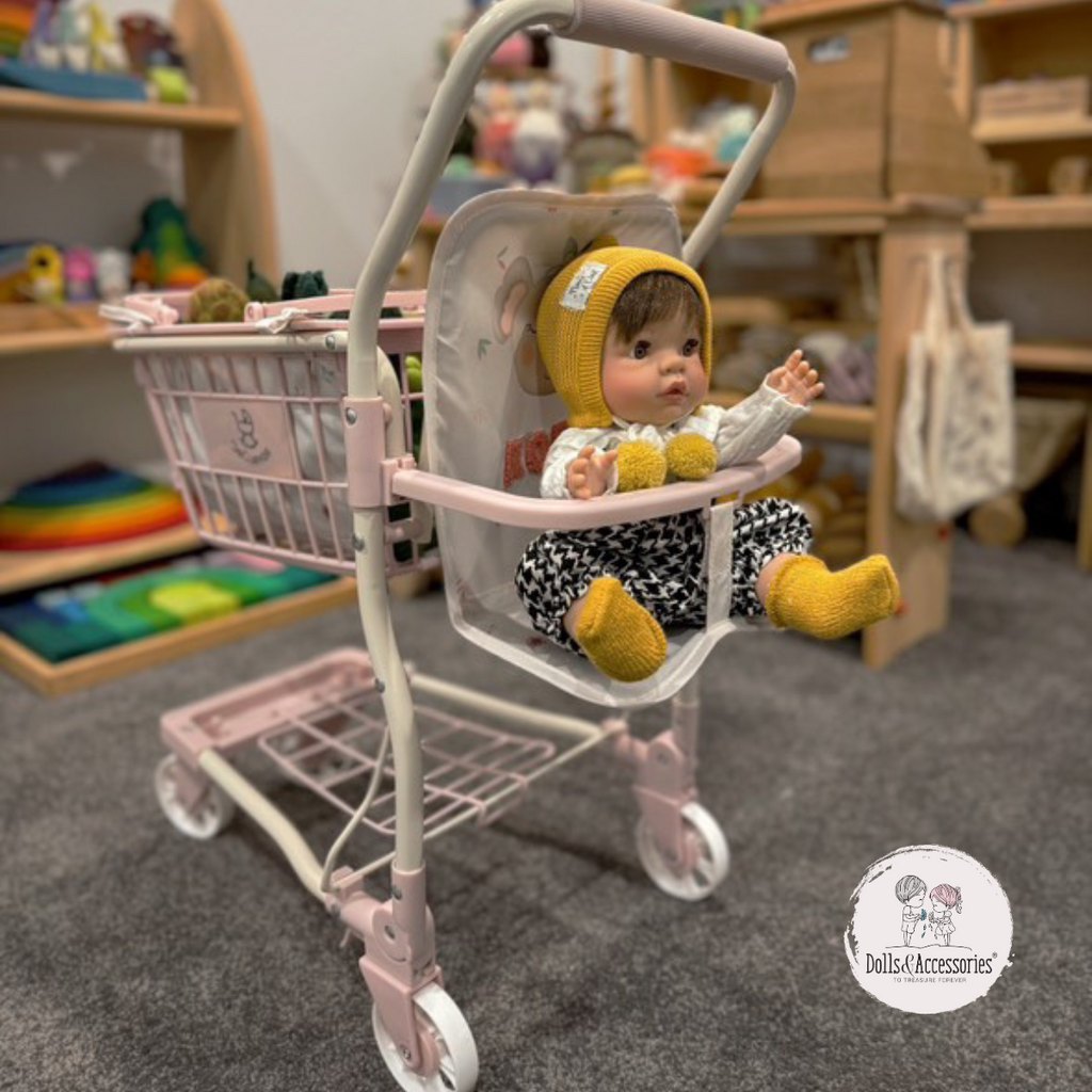 DeCuevas Toys Koala Supermarket Trolley with Accessories and Baby Carrier